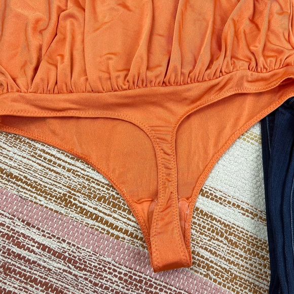 NWT FREE PEOPLE Night Owl Bodysuit 🧡 - Picture 10 of 11